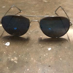 One pair of sunglasses